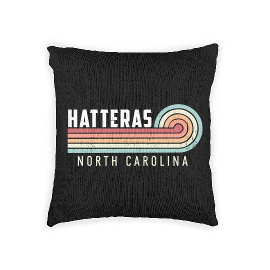 Island North Carolina Woven Pillows