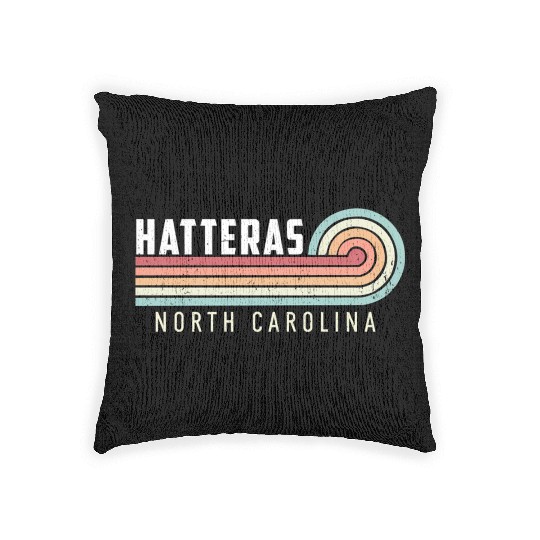 Island North Carolina Woven Pillows