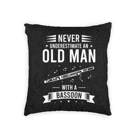 Bassoon Reed for Bassoonist and Bassoon Orchestra Woven Pillows