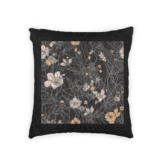 Flower Fantasy Woven Pillows