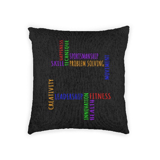 Physical Education Pe Gym Teacher Sport Woven Pillows