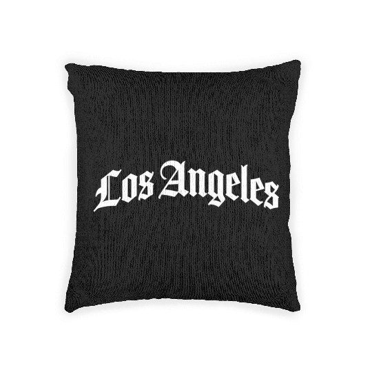 Los Angeles California Woven Pillows