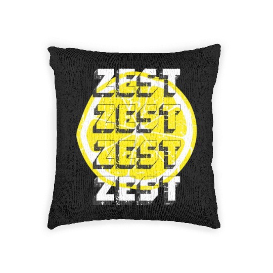 Lemon Zest Woven Pillows
