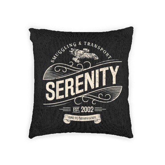 Vintage Serenity Sgling And Transport Firefly Woven Pillows