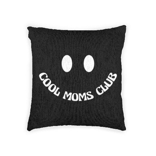 Moms Club Mothers Day Novelty Woven Pillows