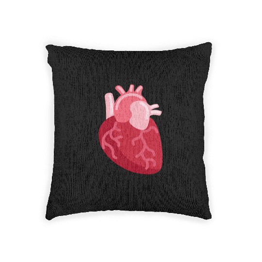 Valentine s Day Heart You re The Oxygen In My Left Woven Pillows