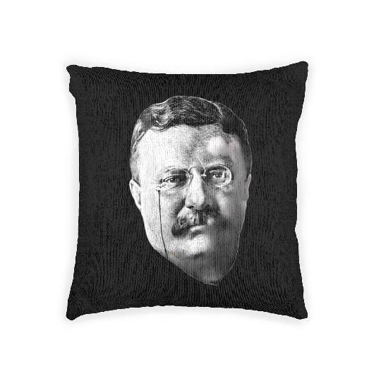 President Teddy Roosevelt Woven Pillows