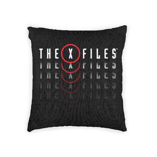 X-Files Repeating Logo Woven Pillows