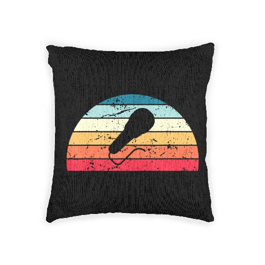 Karaoke Sunset distressed Sunrise Woven Pillows