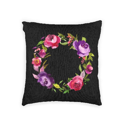 He Is Risen Floral Easter For Christiann Mom Woven Pillows