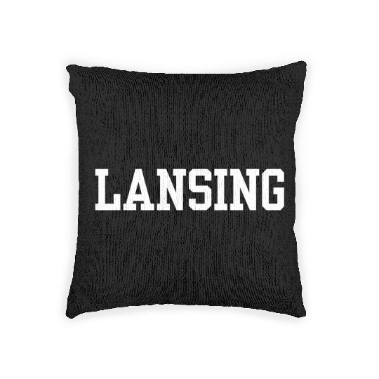 Lansing Community Woven Pillows