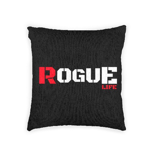 Armed Forces Rogue Warrior Bad Gaming Military Tou Woven Pillows