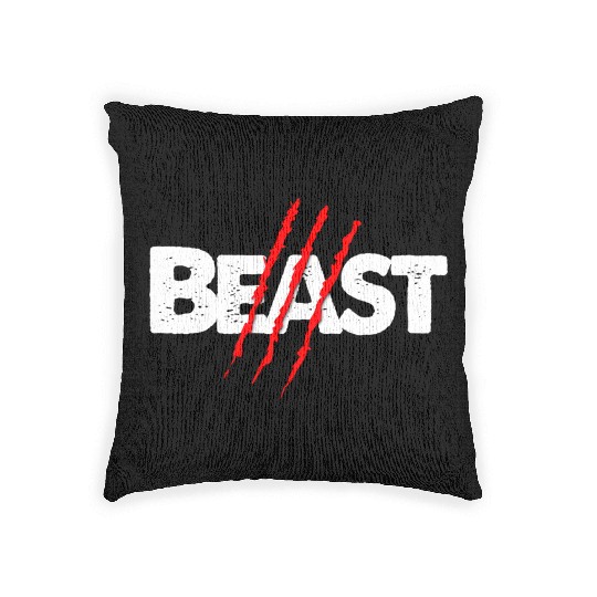 Beast Scratch Woven Pillows