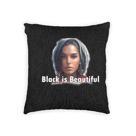 Black is Beautiful Woven Pillows
