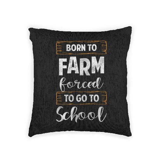 Harvest Field Worker Hard Work Vegetable Woven Pillows