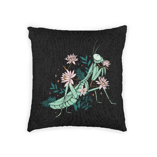 Entomology Entomologists Insect Lover Floral Woven Pillows