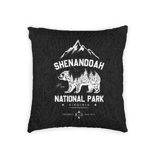 Shenandoah National Park Woven Pillows