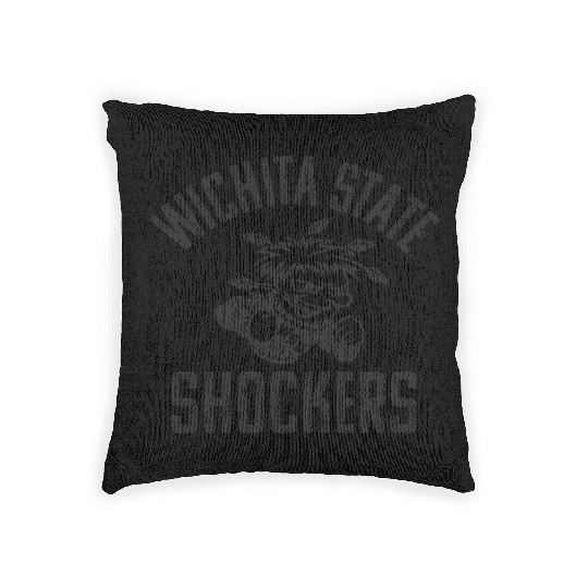 Wichita State Shockers Large One Color Woven Pillows