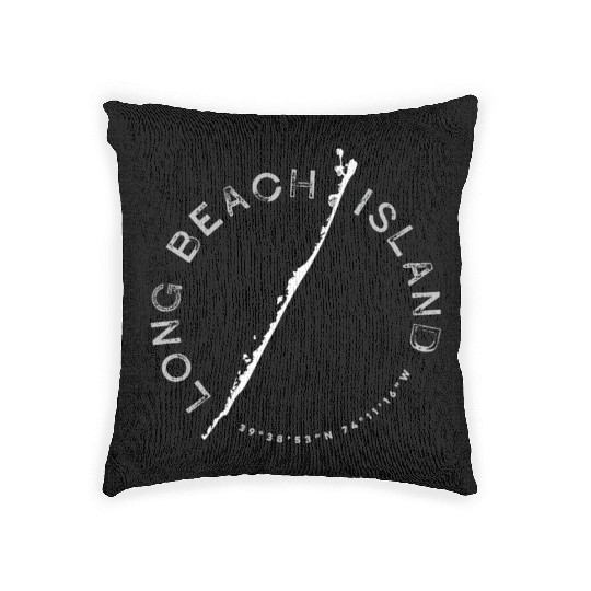 Long Beach Island Lbi Woven Pillows