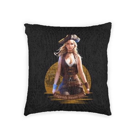 Legends Never Die Woven Pillows