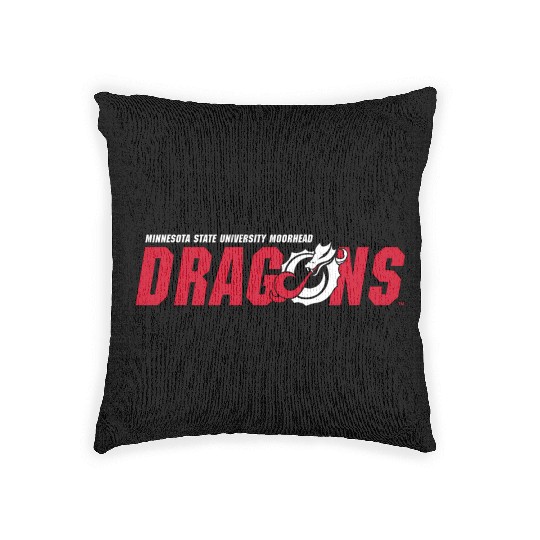 Minnesota State Moorhead Dragons Icon Woven Pillows