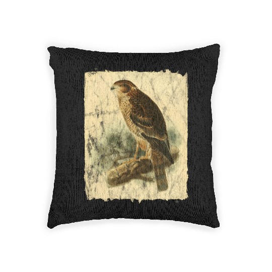 Bird Facon Hawk Woven Pillows