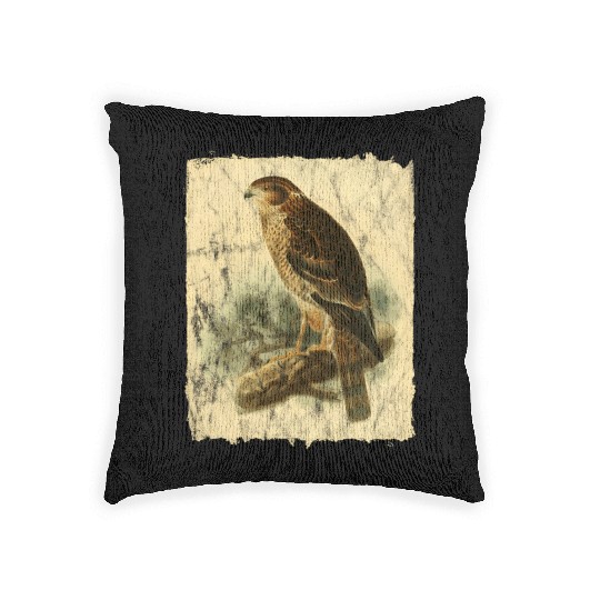 Bird Facon Hawk Woven Pillows