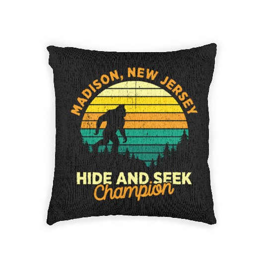 Madison New Jersey Big Foot Woven Pillows