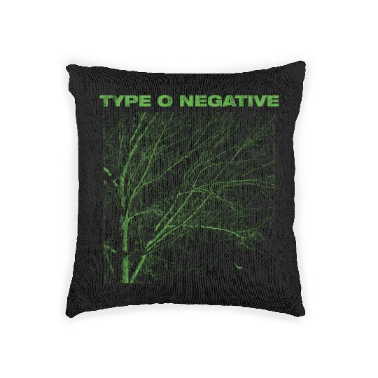 Type O Negative Tree Black Woven Pillows