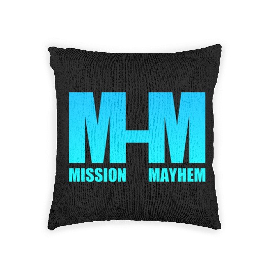 Mission Mayhem Woven Pillows