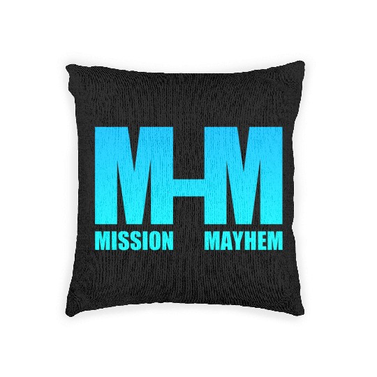 Mission Mayhem Woven Pillows