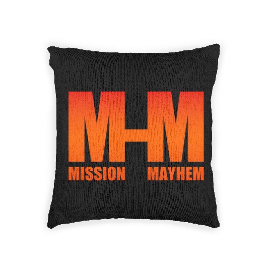 Mission Mayhem Woven Pillows