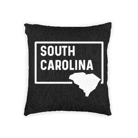 South Carolina Charleston Columbia Mo Pleasant Woven Pillows