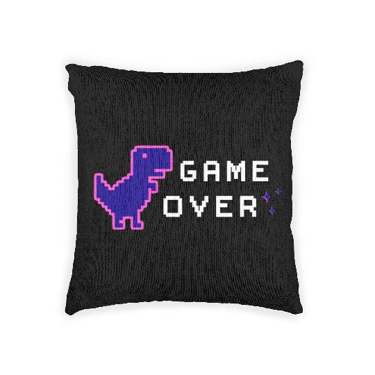 Game Over Lila Woven Pillows