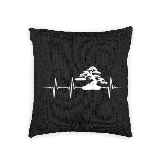 bonsai Japanese Art Woven Pillows