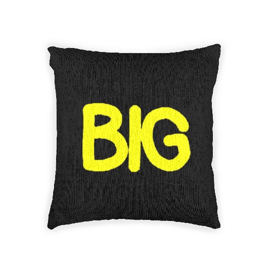 i'm the big brother Woven Pillows