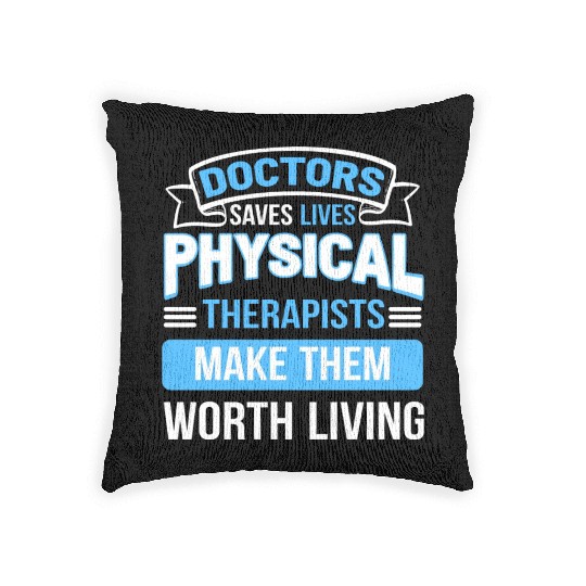 Kinesiologist Physical Therapist Sport Science Woven Pillows