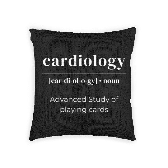 Cardiology Dictionary Definition Advanced Study Of Woven Pillows