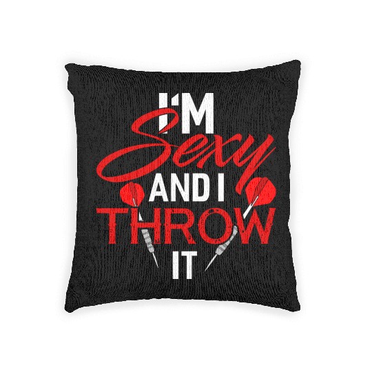 Dart Darts Bullseye Dartboard Dart Arrow 180 Gift Woven Pillows
