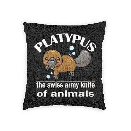 Platypus Woven Pillows