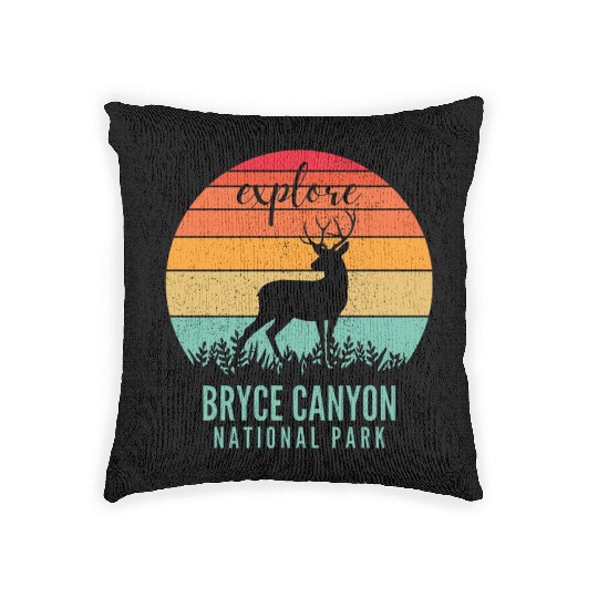 Bryce Canyon National Park Woven Pillows