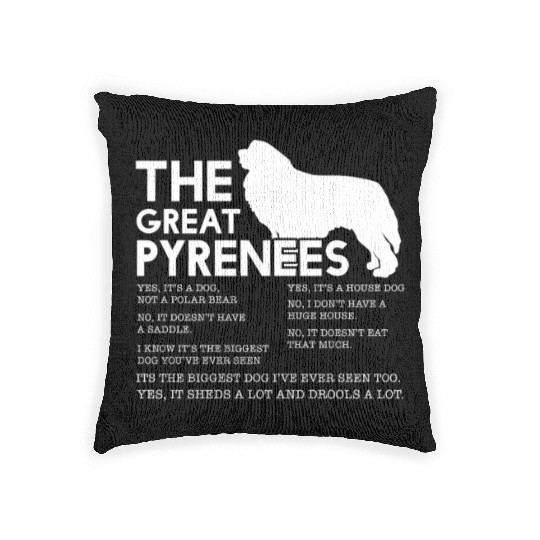 The Great Pyrenees Woven Pillows