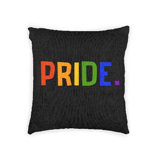 Pride LGBT Love wins, we are queer and proud Woven Pillows