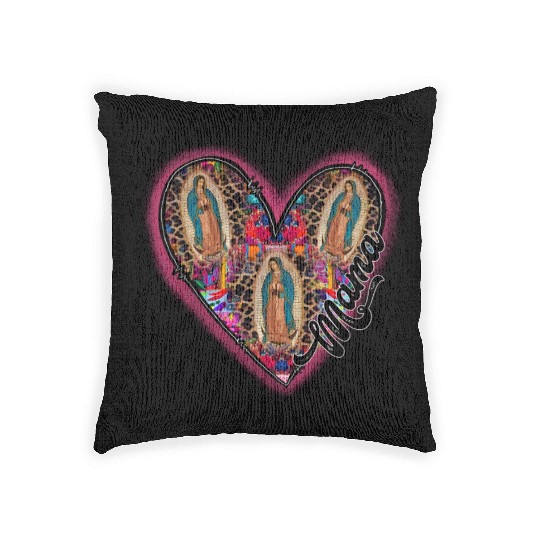 Mama Our Lady Woven Pillows