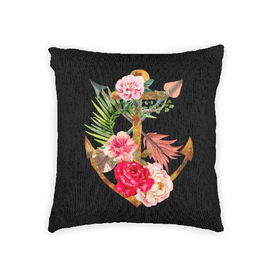 St Philomena Saints Symbols Catholic Woven Pillows