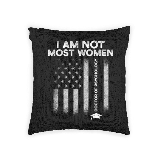 Psyd Doctor Of Psychology Most Doctorate Graduatio Woven Pillows