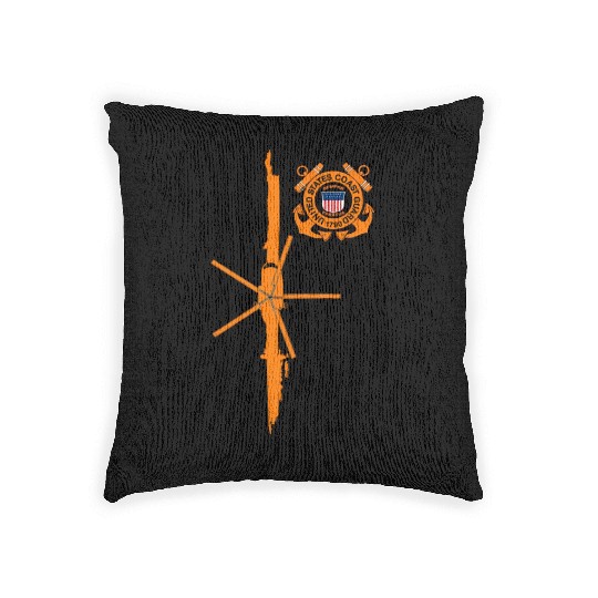 Us Coast Guard Uscg U S Armed Forces Patriot Woven Pillows