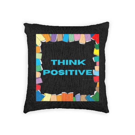 "Positive Vibes Woven Pillows: Embrace Optimism"