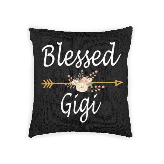 Blessed Gigi Mothers Day Woven Pillows
