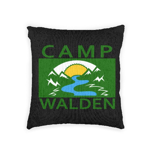 Camp Walden An Adventure A Summer Camp Woven Pillows